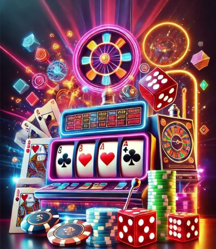 Baccarat and Dragon Tiger live dealer tables at wins autoqris77 Mesin Arcade